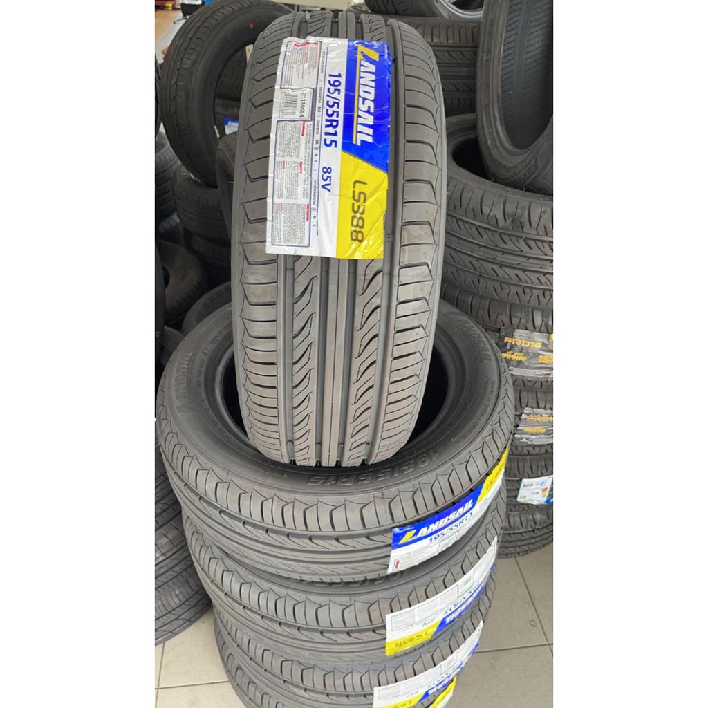 Tayar Baru Landsail Ls388 195 55 15 New Tyre Year 2021 Made In Thailand Shopee Malaysia