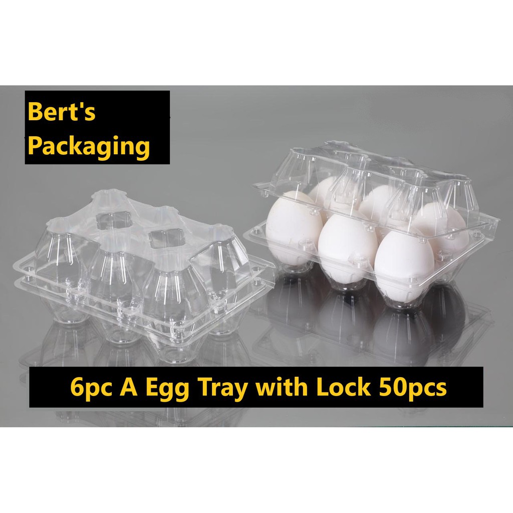 (Exclusive) 6pcs A Egg Tray 50pcs / Bekas Telur B 6 Biji 100pcs / Egg