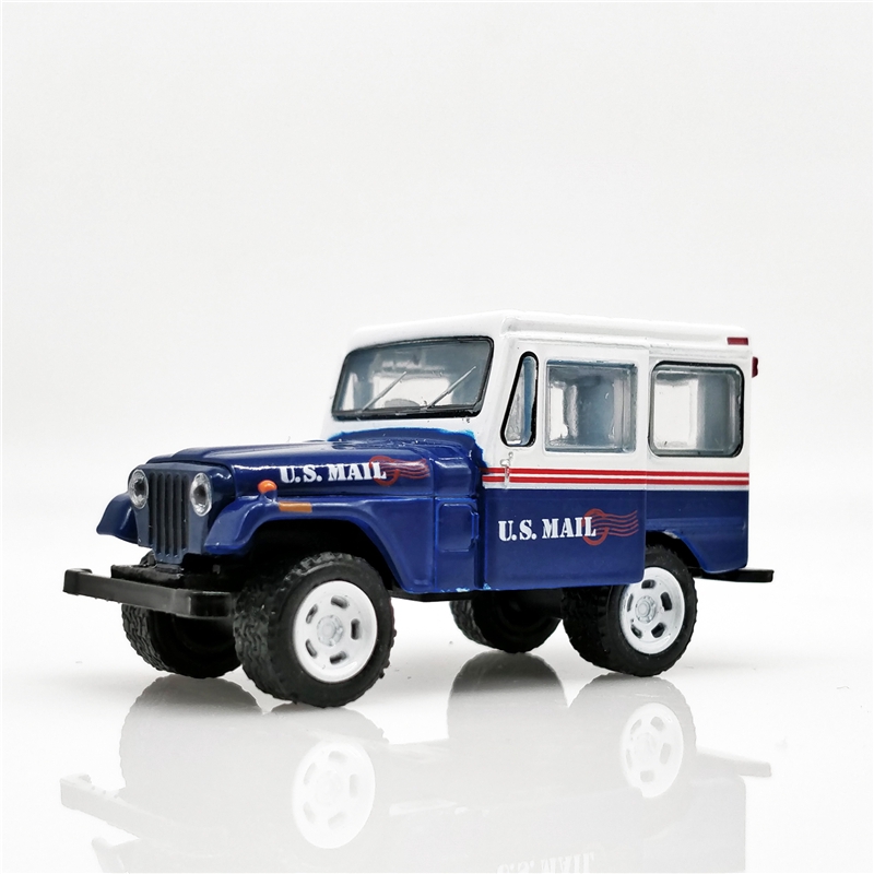 Greenlight 1 64 1971 Jeep Dj 5 U S Mail Blue With White Top Diecast Model Car Loose Shopee Malaysia