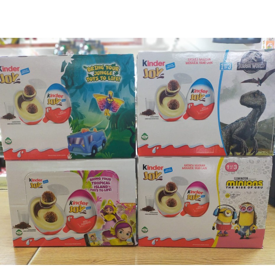 Kinder Surprise Egg Joy For Boy Girls g X 24 Pcs Carton