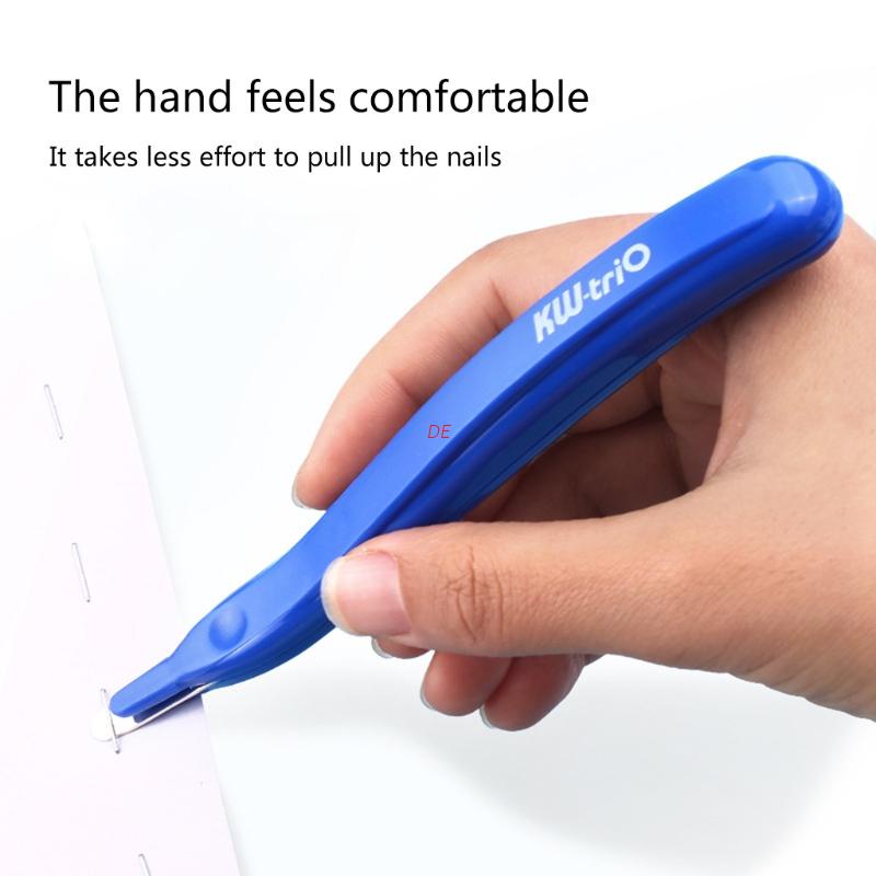 Multifunctional Effortless Magnetic Staple Remover Puller ZUER Staple Removal Tool Blue Used for Home School and Office 