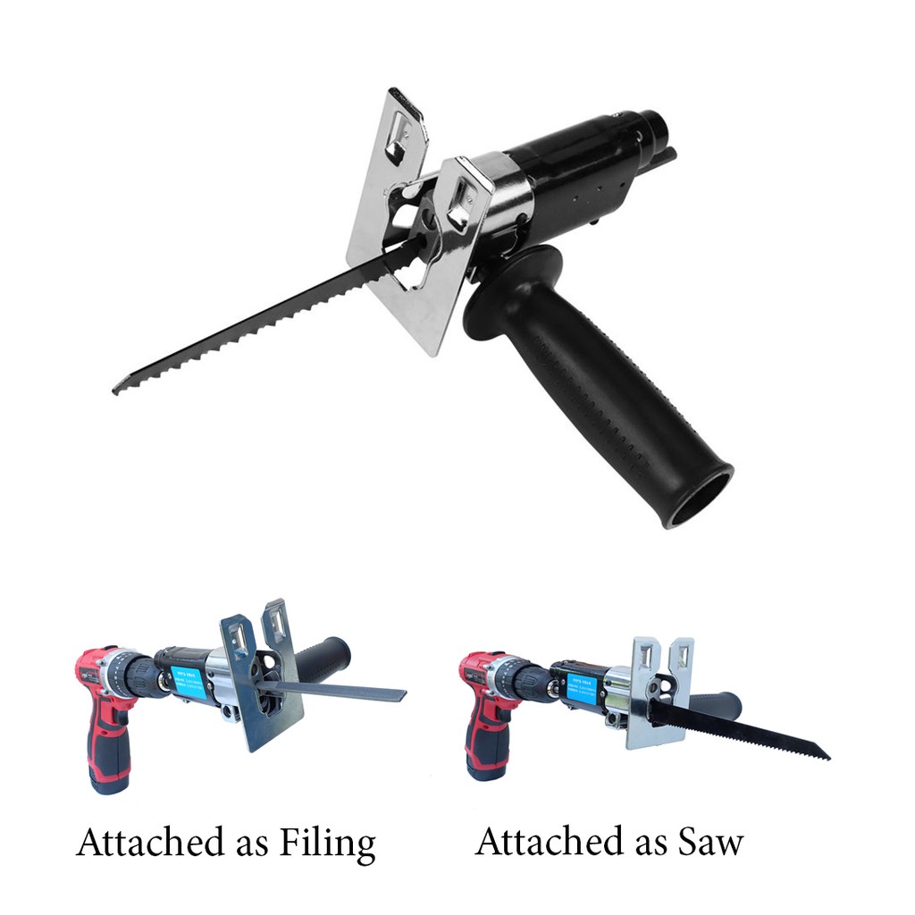 Reciprocating Saber Saw Attachment Converter and Adapter for Electric