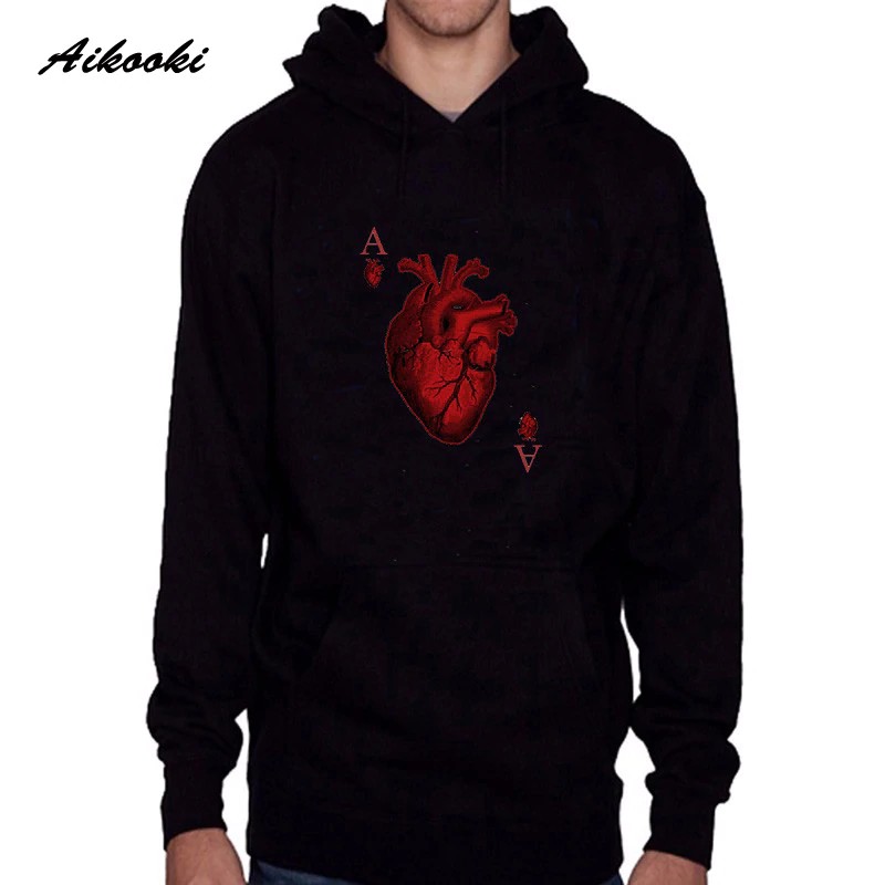 red sweatshirt mens designer