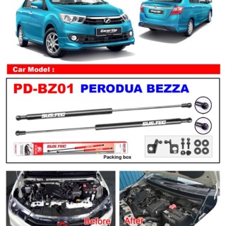 JASMA Myvi front bonet damper absorber hydraulic  Shopee 