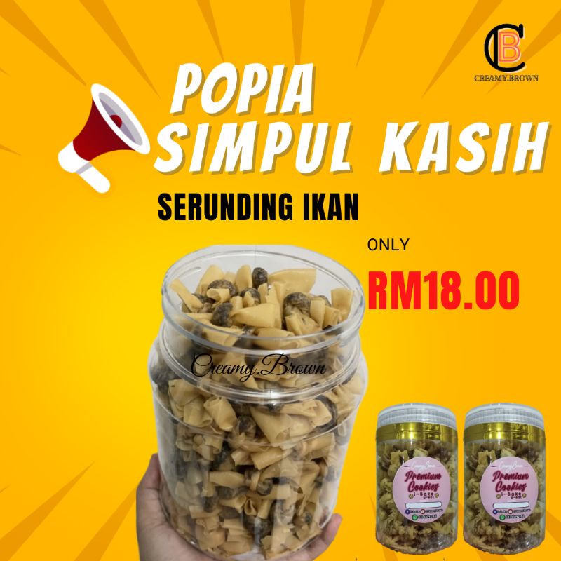 Popia Simpul Inti Ikan Homemade / Popia Serunding Ikan Rangup / Popia ...