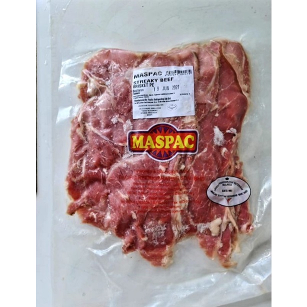 Buy Beef Streaky Slice Bacon Halal Seetracker Malaysia