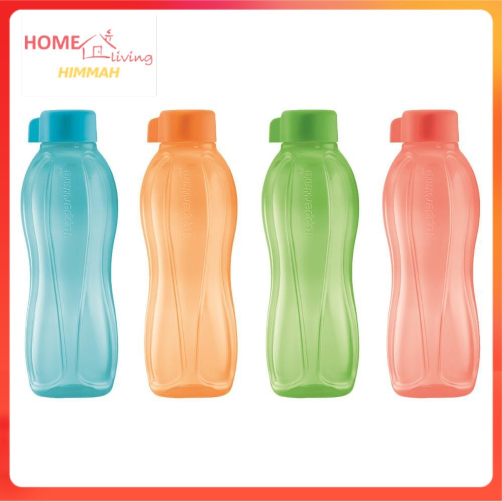 Botol Air Tupperware kecil - Tupperware Eco Bottle 500 ml - Eco Bottle 0.5L - Bekas Air Tupperware - Free Shipping