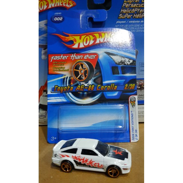 hot wheels toyota trueno