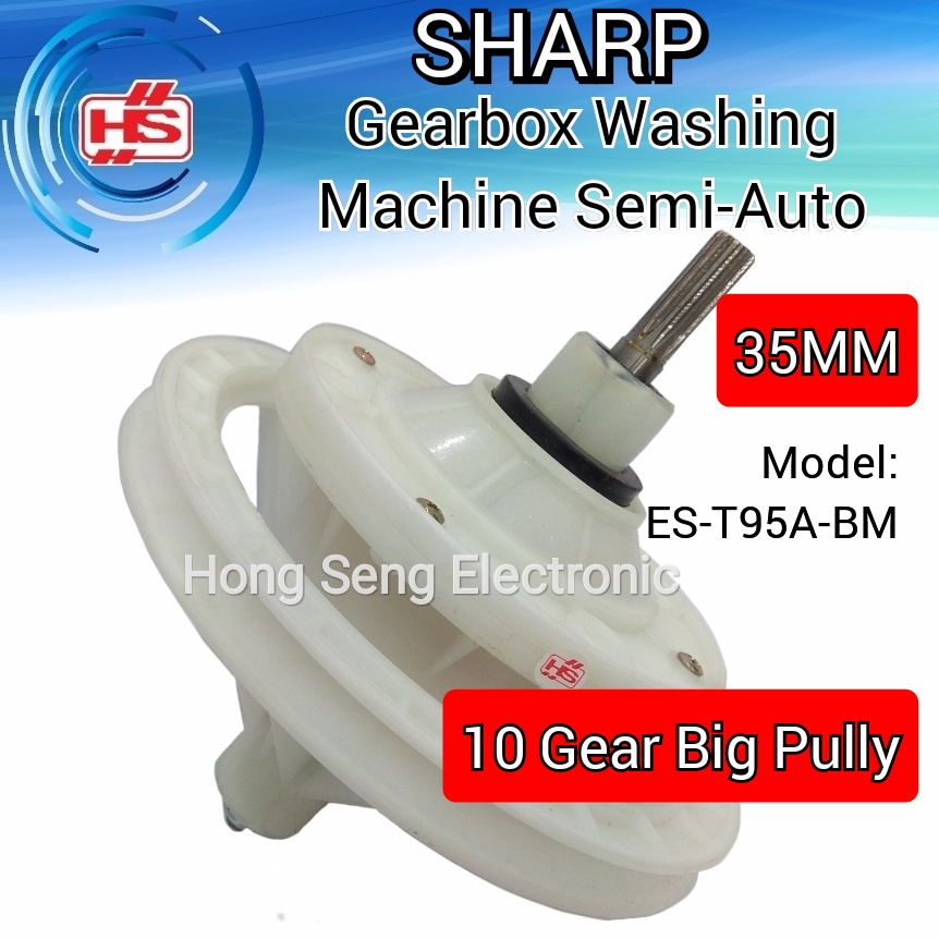 SHARP ES-T95A-BM Gearbox Washing Machine Semi-Auto Mesin Basuh Separuh Automatik / Manual