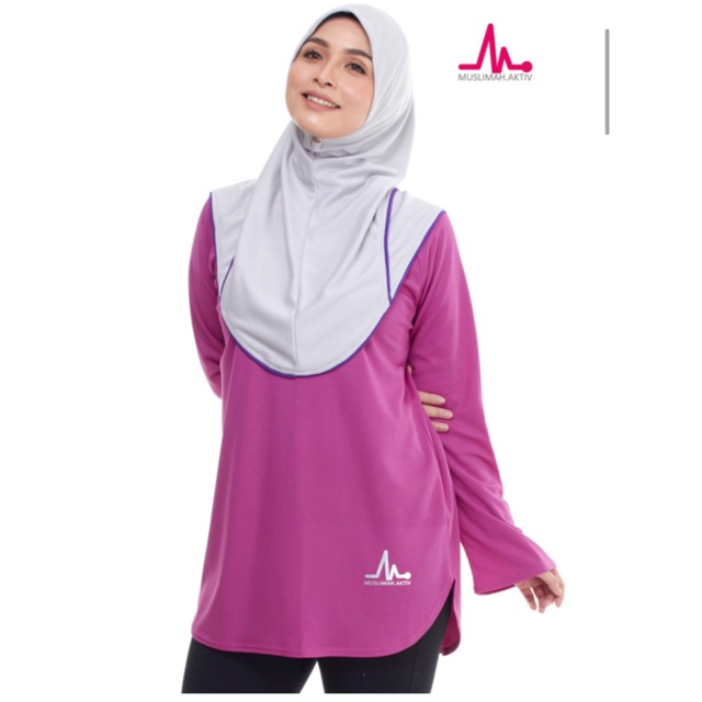 Baju Sukan Muslimah Aktiv Shopee Malaysia