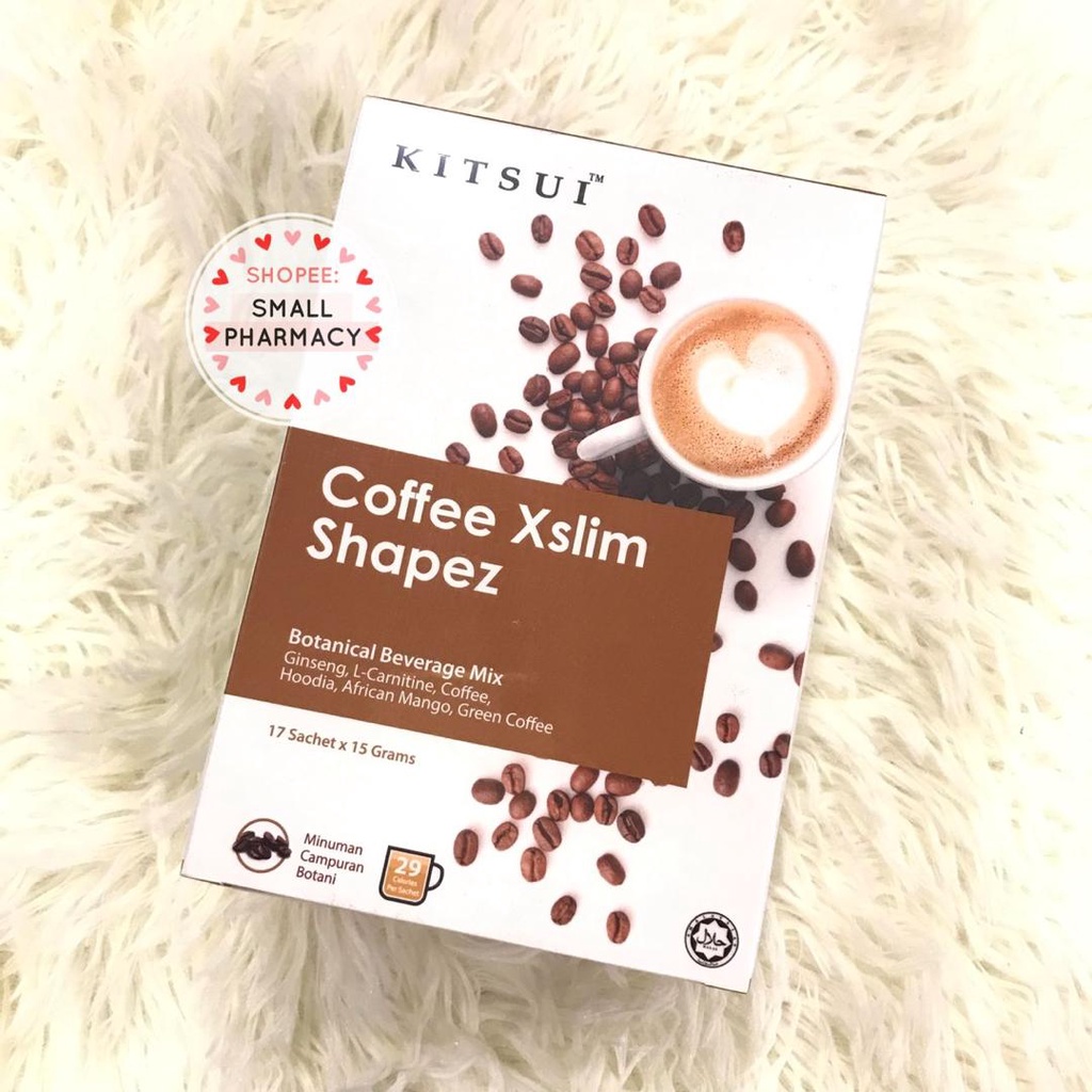 KITSUI Coffee Xslim Shapez 17SX15G (Mocha Flavour) 900425