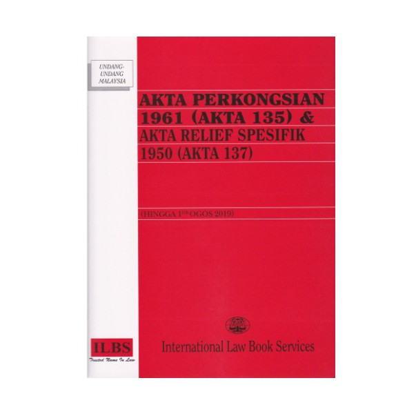 New Arrivals Books Akta Perkongsian 1961 Akta 135 Akta Relief Spesifik 1950 Akta 137 Shopee Malaysia