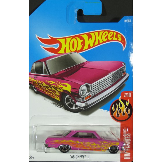 hot wheels 63 chevy ii