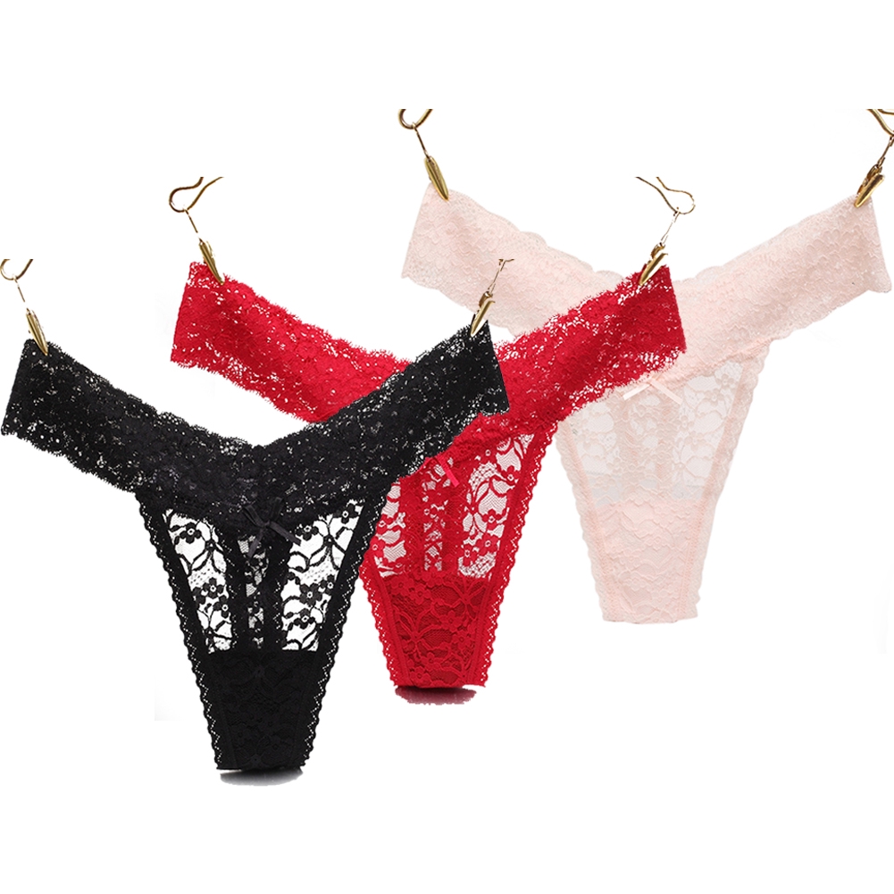 Comfortable Seductive Soft Thongs Fashion Sexy Lace Erotic