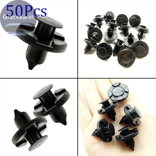 Details about   Car Interior Push in Expanding Screw Plastic Rivets Black 50PCS for 7.5mm Hole