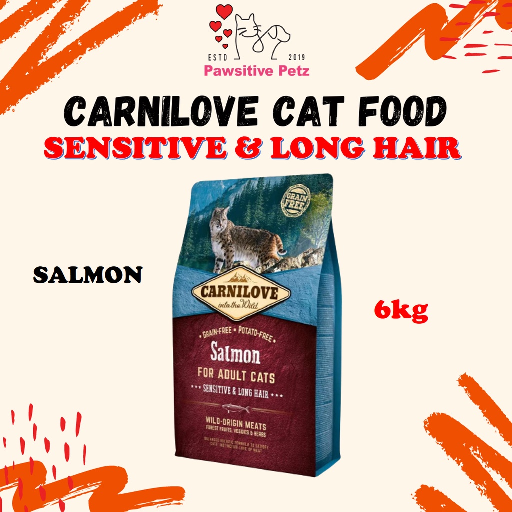 Carnilove Cats Dry Food 2kg Grain Free Dry Food Makanan Kucing Terbaik Best Cat Food 猫食 最好的猫粮 Shopee Malaysia