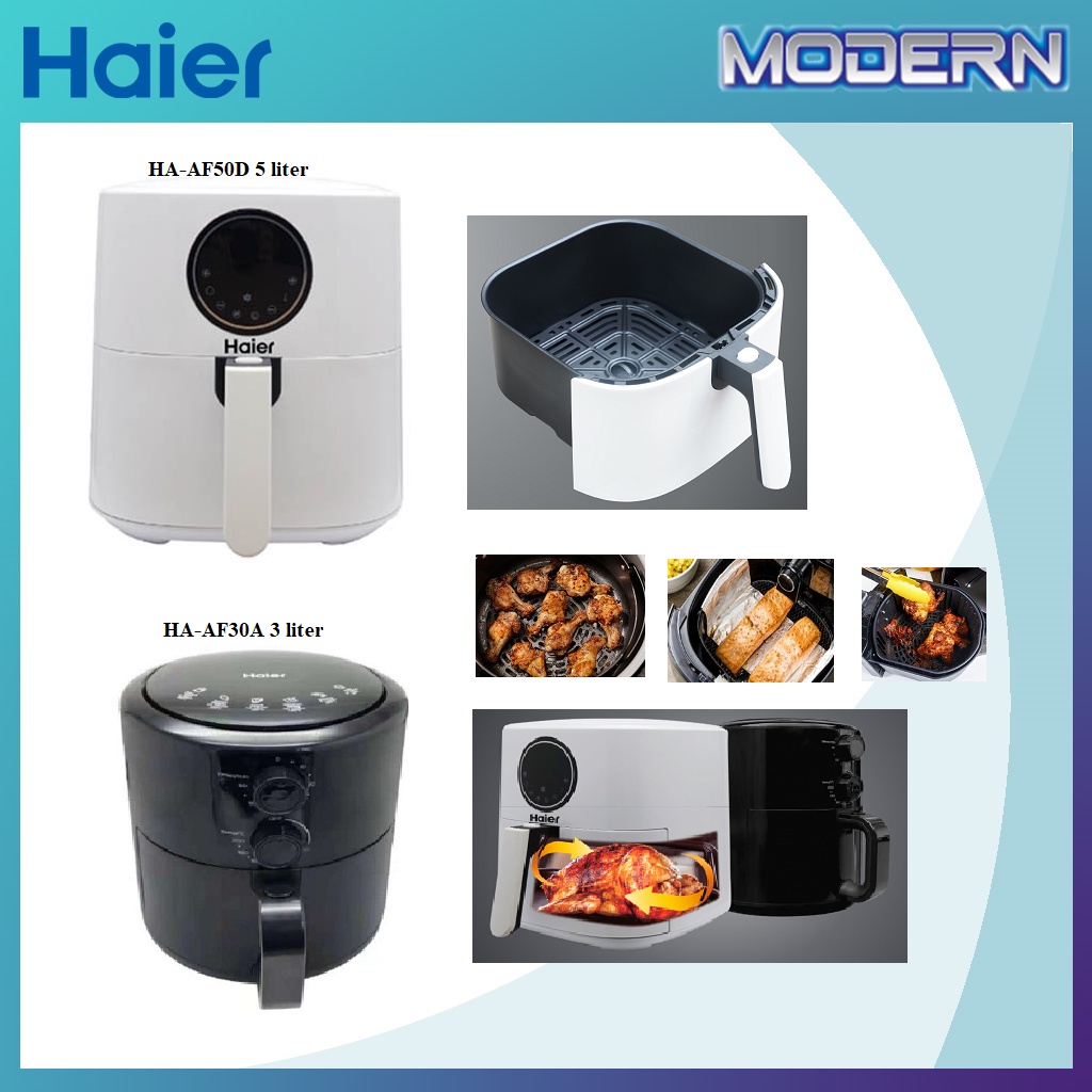 Haier Air Fryer with Larger Capacity (3L/5L) HAAF30A / HAAF50D