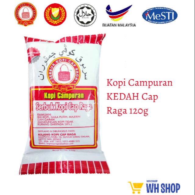 Kopi KEDAH Cap Raga 120g | Shopee Malaysia