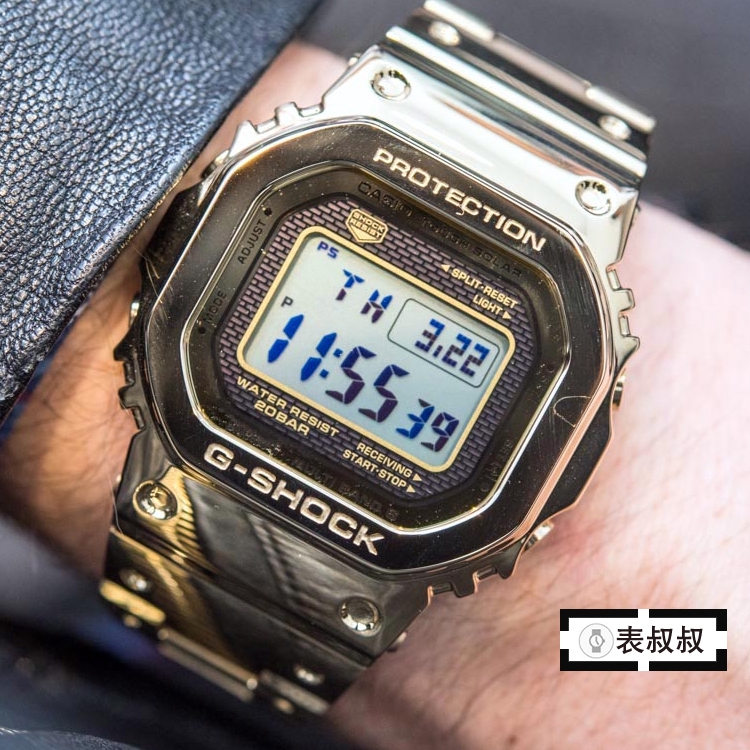 g shock square metal