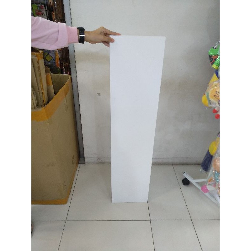 2nd Hand Wall Shelf Rack White Shelf 120x30cm Shopee Malaysia