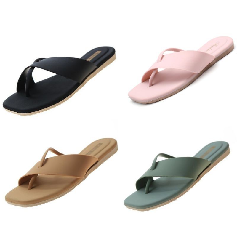 READY STOCK Korea Style Women's Sandal Slipar Perempuan Lawa | Shopee ...