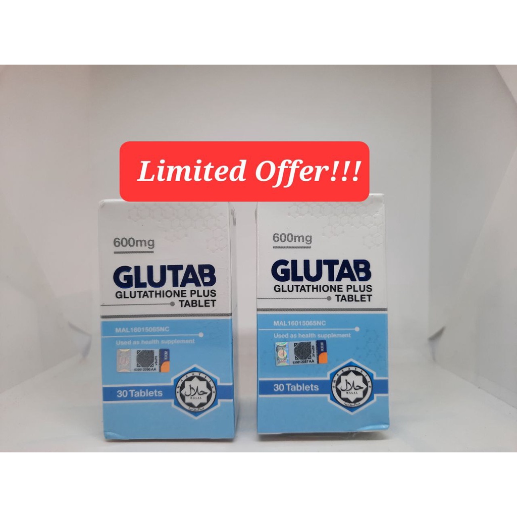 Glutab Glutathion Plus Tablet Original Shopee Malaysia