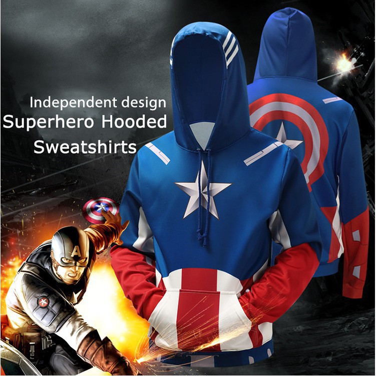 marvel superhero hoodies