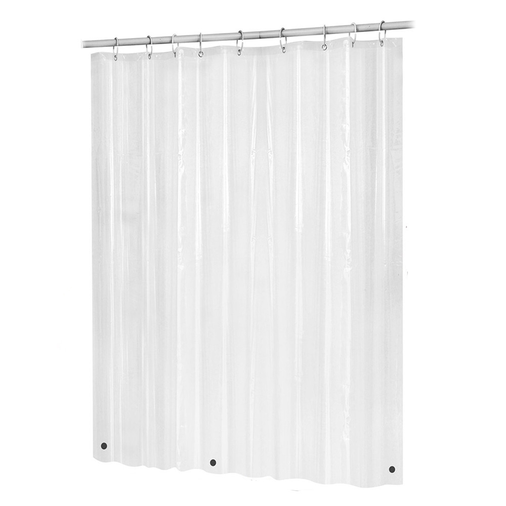 Bath Shower Curtain Liner Clear Non Toxic Mold Resistant