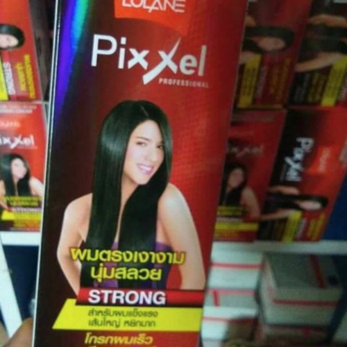 110g Lolane Pixxel Permanent Hair Straightening Cream