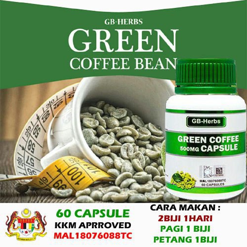 Gb Herbs Green Coffee Kopi Hijau Shopee Malaysia
