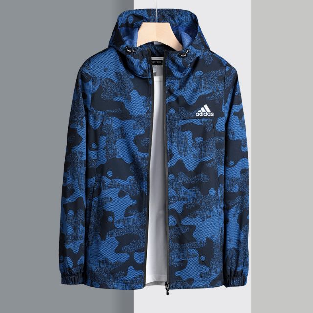 adidas men's camouflage jacket