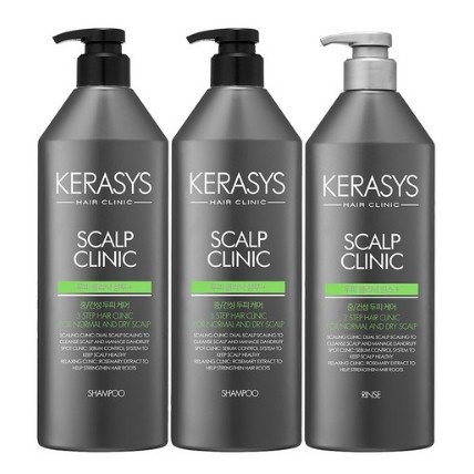 Kerasys Duplex Clinique Shampoo 750 Ml 2p Rinse 750 Ml Hair Set
