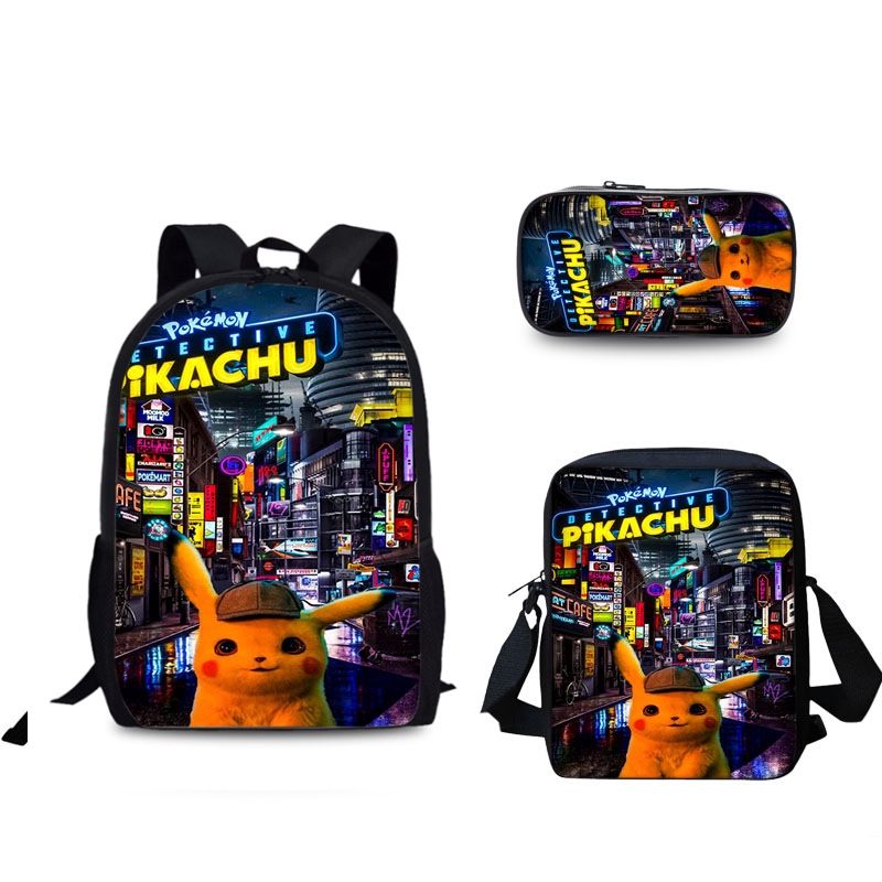 detective pikachu bookbag