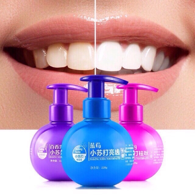 Nassmei Whitening Baking Soda Toothpaste 200g 纳思美 小苏打亮齿美白 