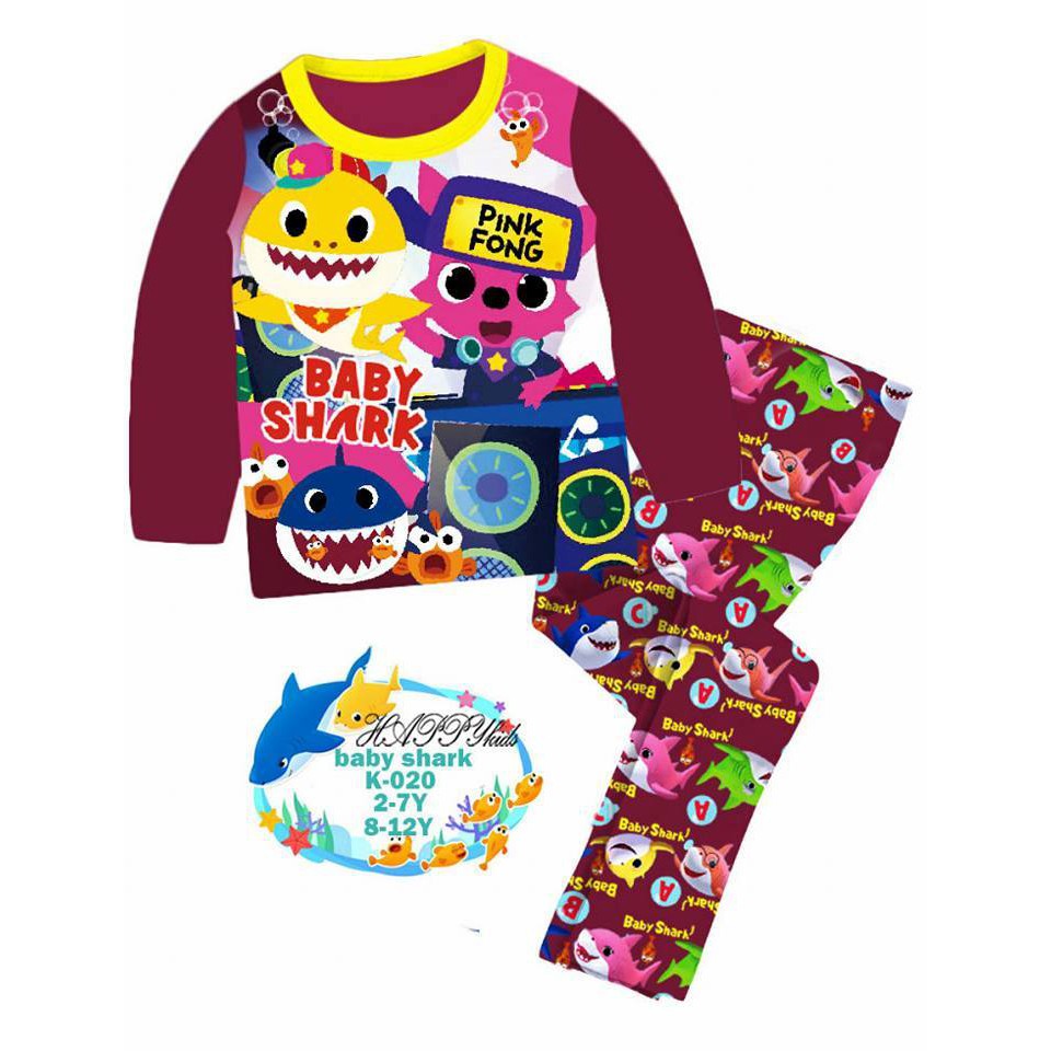 baby shark pyjamas