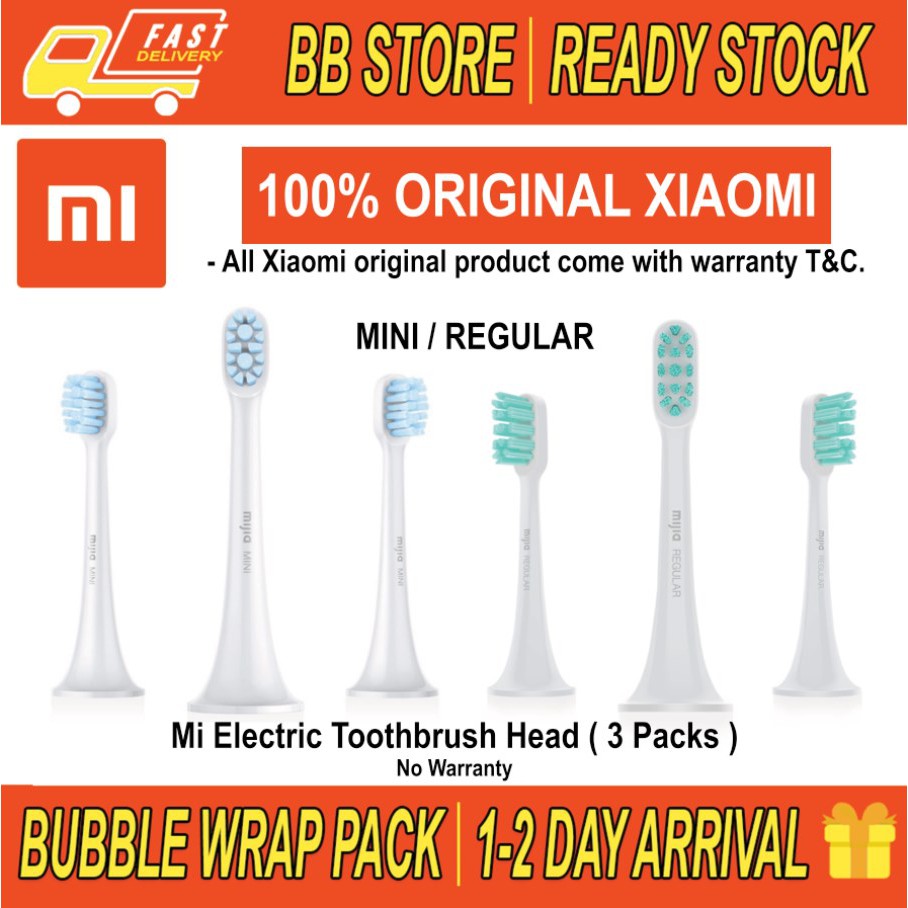 mi electric toothbrush head regular