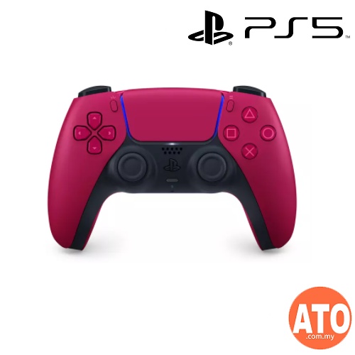 Sony PlayStation 5 DualSense Wireless Controller (Cosmic Red) *1 Year