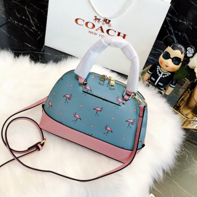 coach flamingo purse