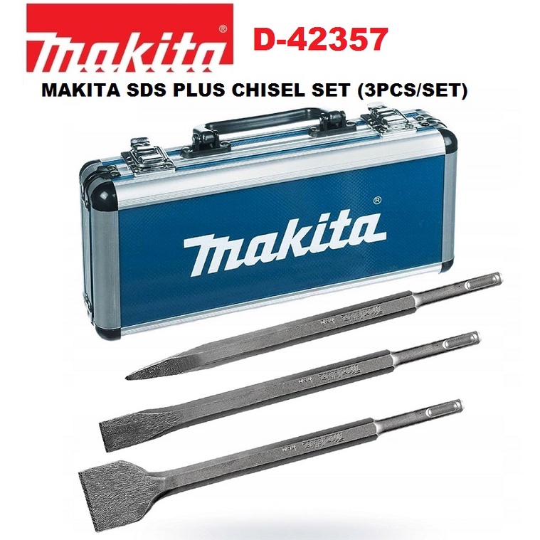 MAKITA SDS PLUS CHISEL SET (3PCS/SET) D42357 Shopee Malaysia