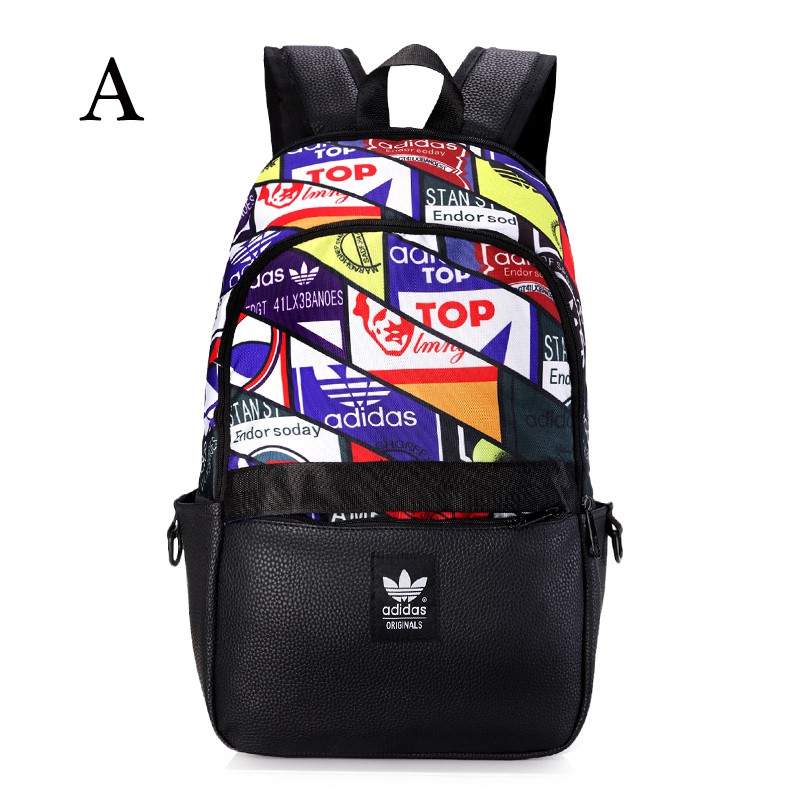 adidas printed backpack