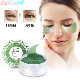 Agoad Green Alga Collagen Eye Treatment Mask Moisturizing Eye Mask Skin Care Eyebag Remover Under Eye Patches  Remover Patch Anti Aging Against Wrinkles Dark Circles
