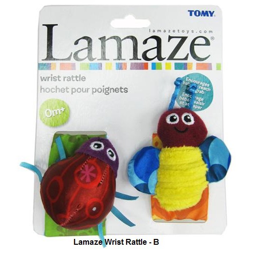 lamaze wrist rattle