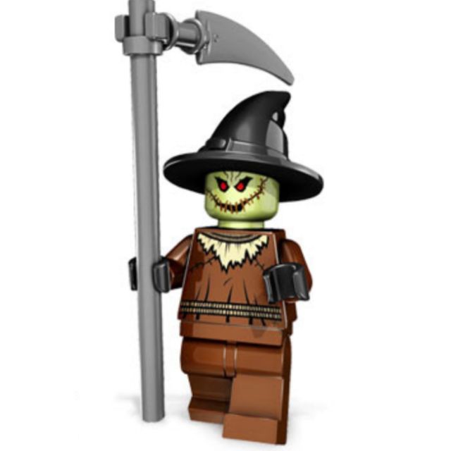 lego minifigures scarecrow