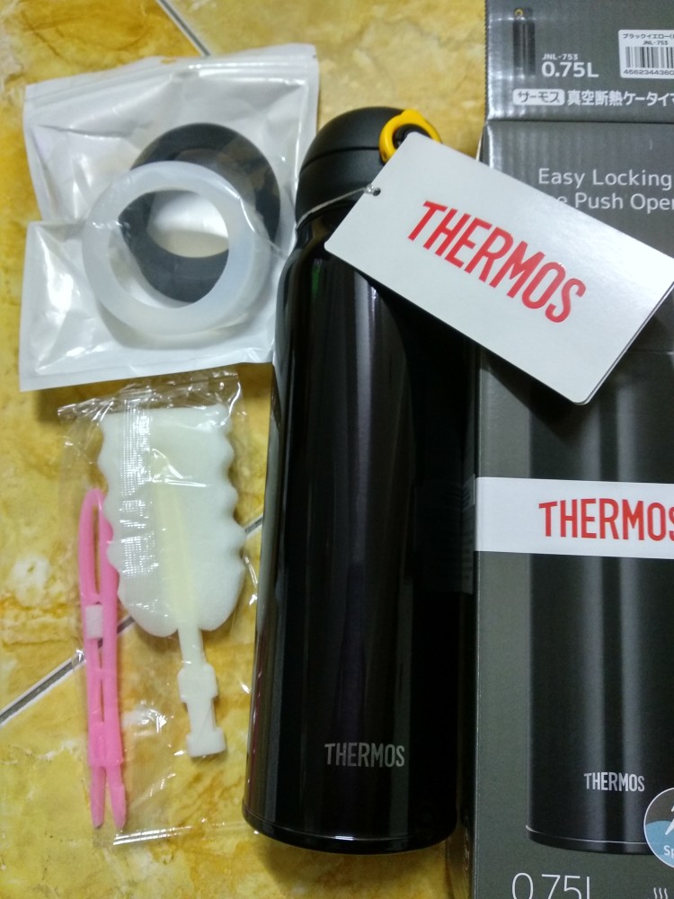 Authentic Thermos 750ml Ultra Light Flask Jnl 753 Bky Shopee Malaysia