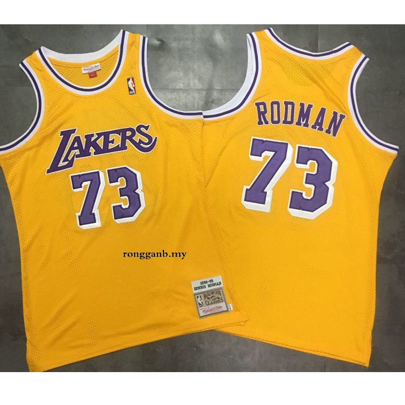 lakers rodman jersey