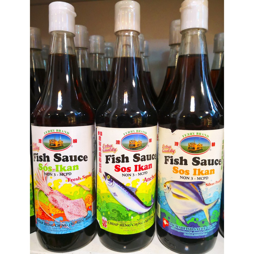 FERRY BRAND Fish Sauce (Anchovy/Squid/Silver Pomfret) 250ml / 700ml By