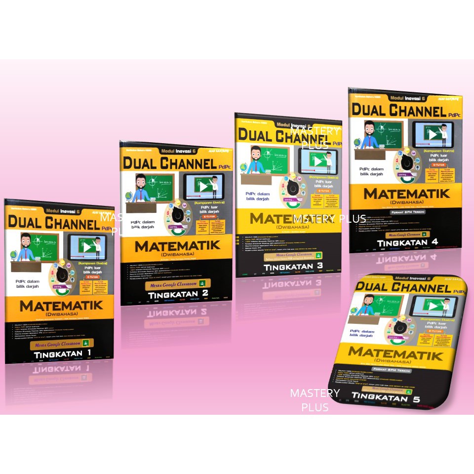 Buy MODUL INOVASI 6 DUAL CHANNEL MATEMATIK DWIBAHASA TINGKATAN 1.2.3.4