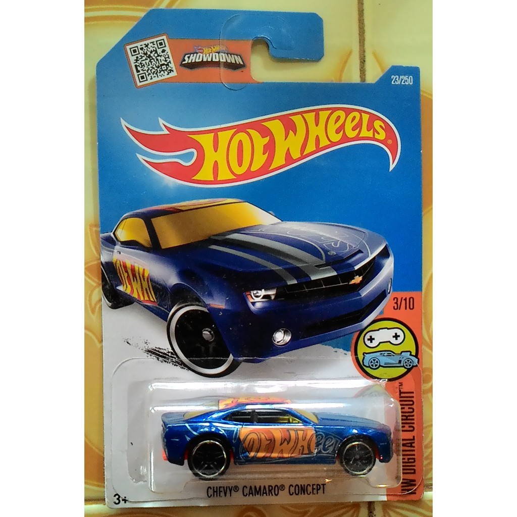 hot wheels chevy camaro concept