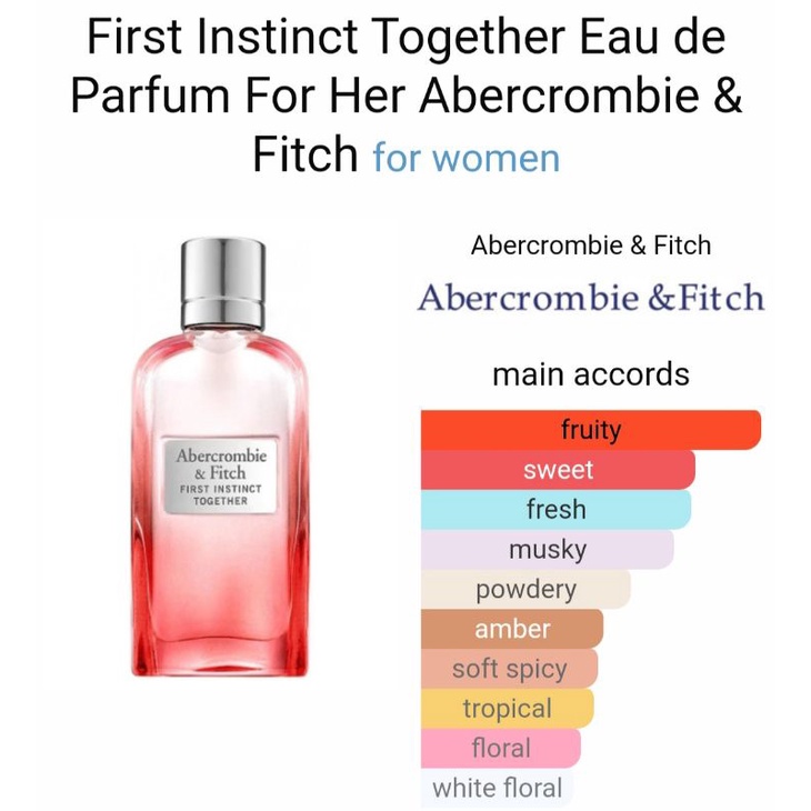 Abercrombie And Fitch First Instinct For Her Eau De Parfum Spray
