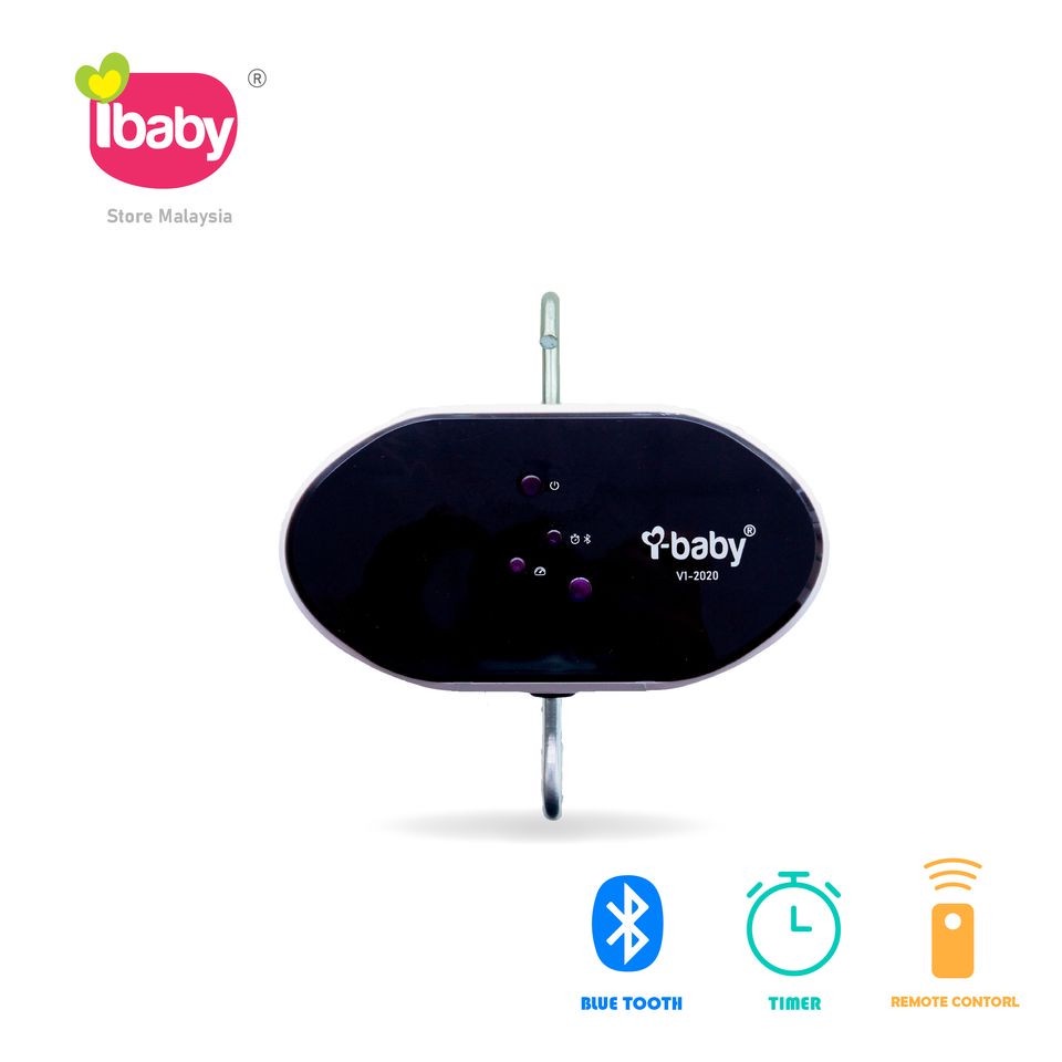 IBaby Electronic Baby Cradle With Remote Control, Bluetooth Music